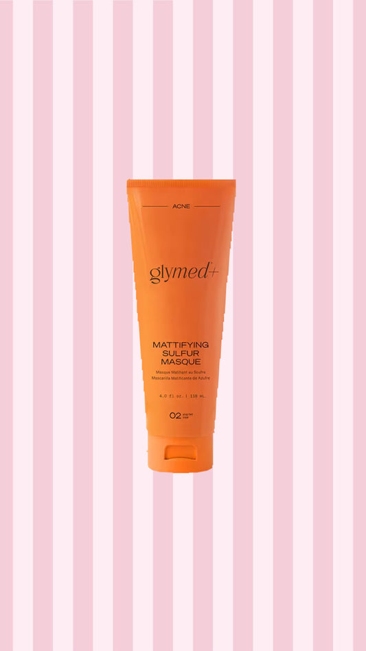 Mattifying sulfur mask